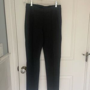 Lilly Pulitzer Ponte grey pull on stretch pants medium #42447